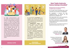 Dienst Familie, Sociale actie, Senioren, Handicap en Gezondheid