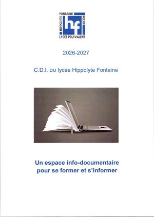 C.D.I. Hippolyte Fontaine 2026-2027