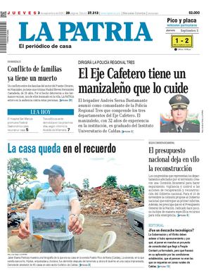 Portada 3 de septiembre del 2026