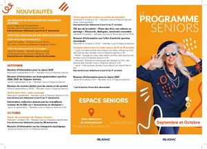 Programme Espace Seniors Sept Oct