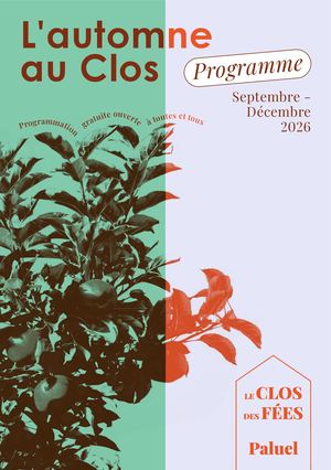Programme Clos des fées automne 2026
