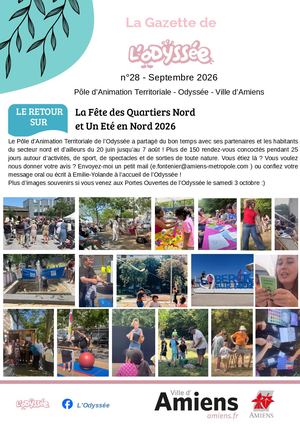 Gazette N°28 Septembre 2026