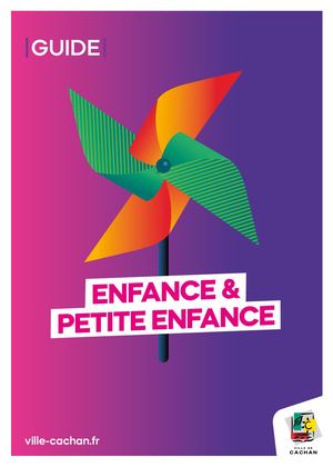 Guide de l'enfance et de la petite enfance (2026)