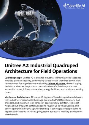 Unitree A2: Industrial Quadruped Architecture for Field Operations