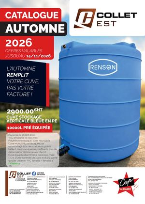 Cap Aliance Automne Hiver 2026 Collet Est