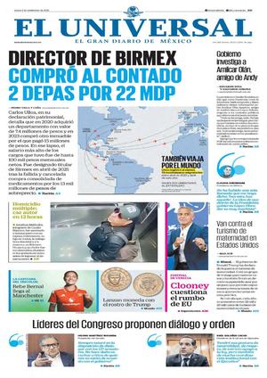 Primeras planas jueves 03092026 Sociedad Noticias