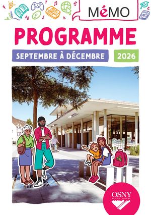 Programme MéMO sept-déc 2026