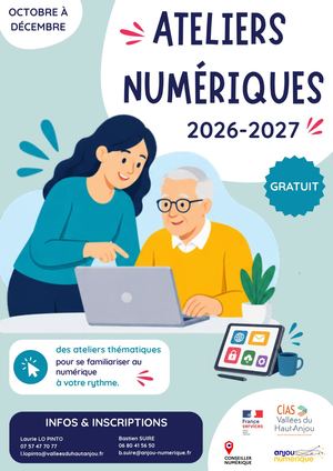 Programme des ateliers numériques 2026-2027 - CIAS