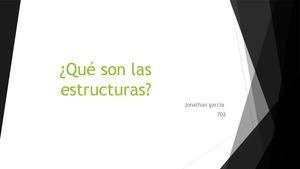 Qué Son Las Estructuras Jonathan Garcia 702