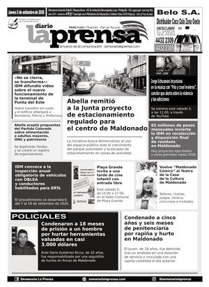 Jueves 3 De Setiembre