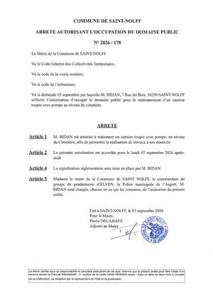 2026 178 Stationnement Camion Toupie Le 07 Sept Am