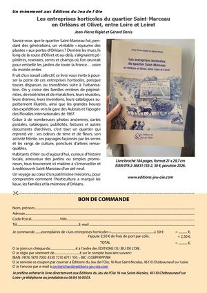 Bon De Commande Entreprises Horticoles