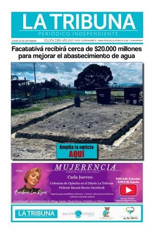 Diario 03 De Septiembre De 2026 Edición 2393
