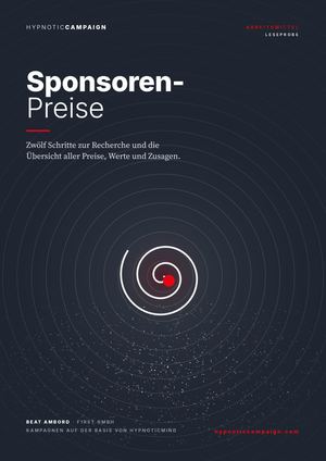 Hypnotic Campaign Leseprobe 05 Sponsorenpreise