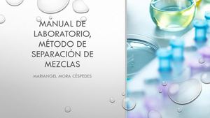 Manual De Laboratorio, Ciencias