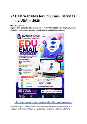 27 Best Websites For Edu Email Services In The Usa In 2026