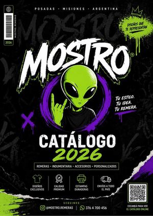 Catalogo Mostro Remeras