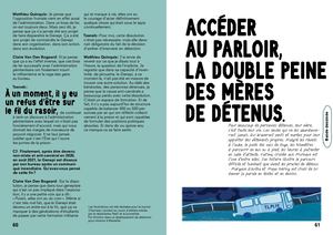 Accéder aux parloirs, la double peine des mères de détenus