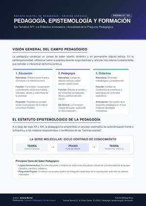 Revista Digital Pedagogía (Johaira Bernal)