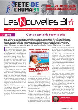 Nouvelles 31 543 13 Mai 2026