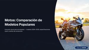 Motos Comparacion De Modelos Populares