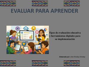 Cuaderno Digital Tipos De Evaluación Educativa
