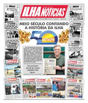 Jornal Ilha Notícias - Edição 2318 - 4/9/2026