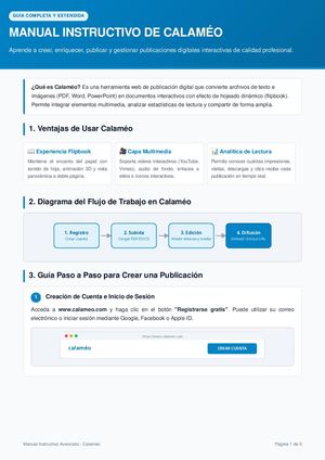 Manual Instructivo Calameo Ext