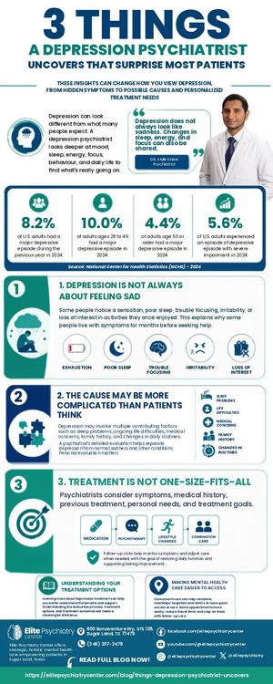 3 Things A Depression Psychiatrist In Mayfield Park Uncovers That Surprise Most Patients