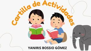 CARTILLA DIDÁCTICAS PARA NIÑOS Y NIÑAS DE 5 AÑOS ustrativa Colores Vivos