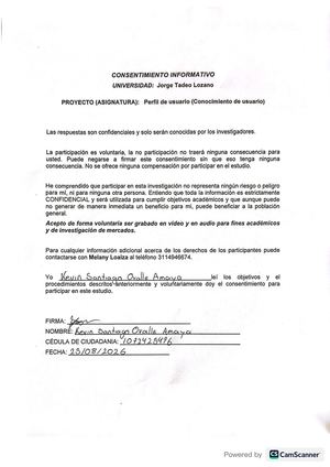 Consentimiento Informativo