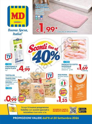 Volantino Md Dall'08 Al 20 Settembre 2026