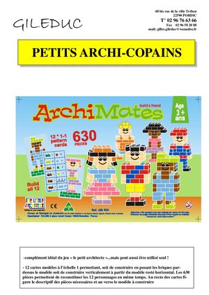 Jeux De Cosntructions Et Ateliers Gileduc 26 27