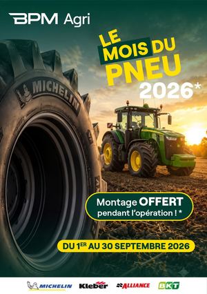 Offres Pneus 2026 BPM Agri