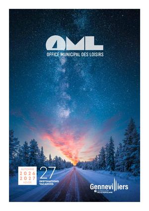Catalogue OML - hiver 2026-2027