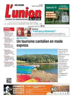 L'union Du Cantal N° 3914