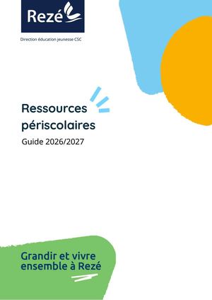 Guide Des Ressources Périscolaires 26 27