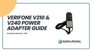 Veri Fone V210 & V240 Power Adapter Guide