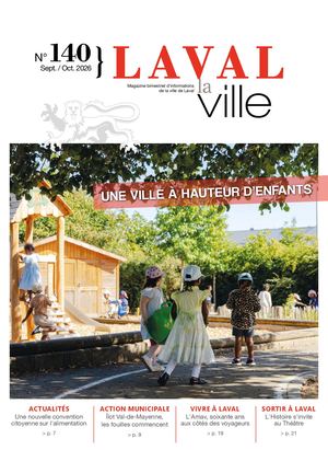 LAVAL LA VILLE N° 140 - SEPTEMBRE-OCTOBRE 2026