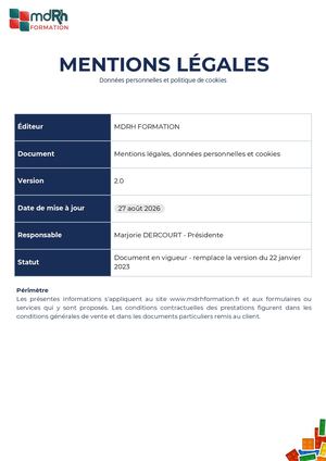 MENTIONS LEGALES 082026