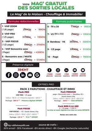 Brochure Tarifs Habitat Vhp 2026