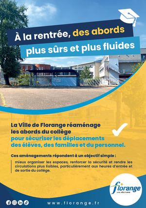 Flyer A5 Travaux Collège