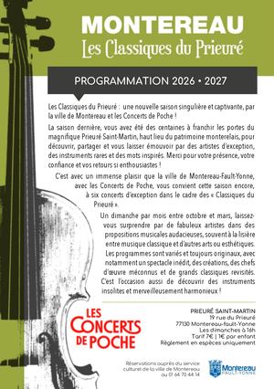 Classiques Du Prieuré 26/27