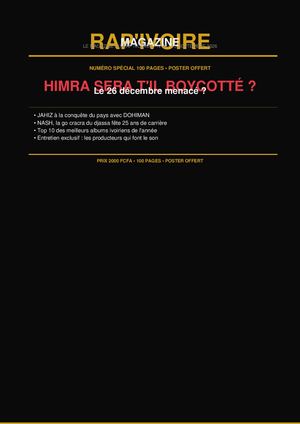 Rap Ivoire Magazine N42