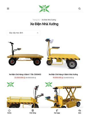 Xechorac Com Xe ĐIện Nhà Xưởng Chuyên Dụng Nội Bộ Trong Nhà Máy, Xưởng Sx