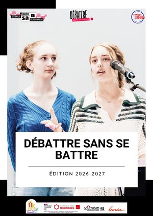 Plaquette Débattre Sans Se Battre 2026-2027