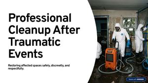 Professional Cleanup After Traumatic Events