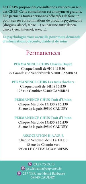 Flyer Caudry Verso