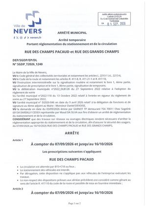 Rue Des Champs Pacaud 1240