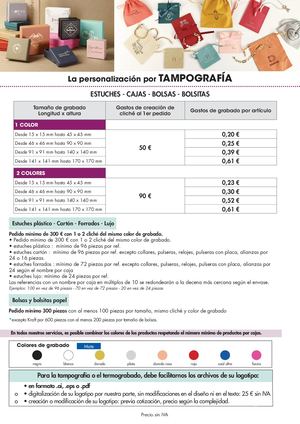 A4 Tarif Personnalisation Esp
